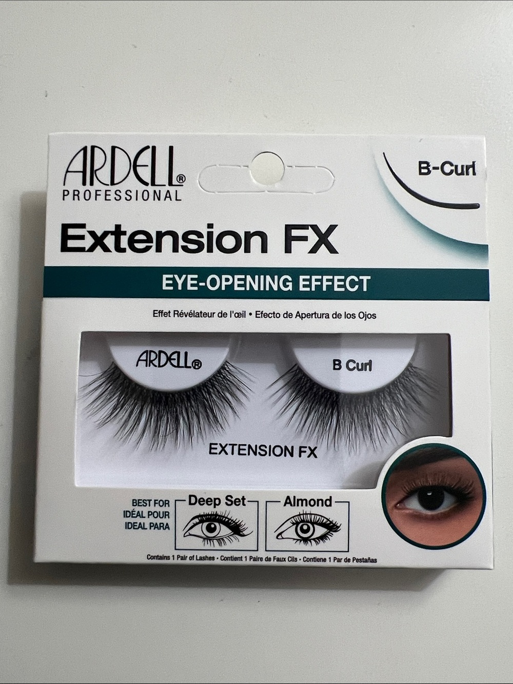 Ardell Extension FX False Lashes Eye-Opening Effect— Black Flared Volume